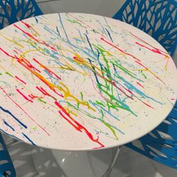 Custom Splatter  Table