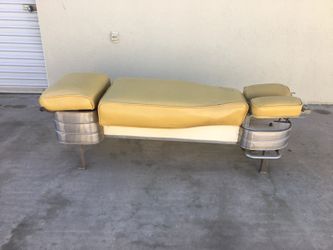 Chiropractic Table/ tattoo bed vintage retro