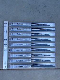 🚗 BRAND NEW 22” AUTOTEX M5 WIPER BLADES — $12 EACH 🔥