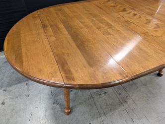Queen Ann Style Dining Table