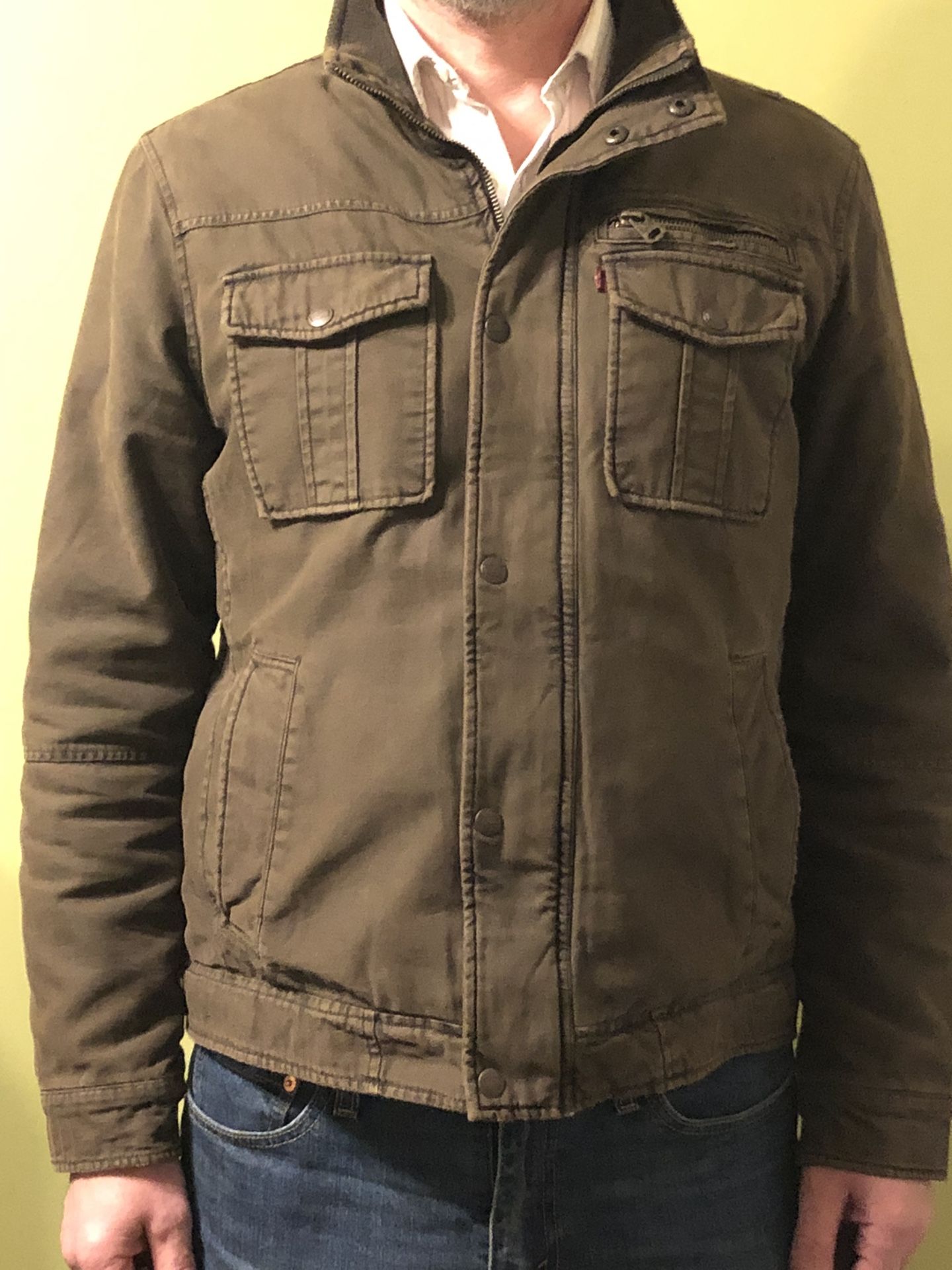 Levi's Men's Cotton Zip-Front Jacket