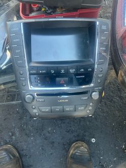 Lexus Navigation Radio Climate Control Unit