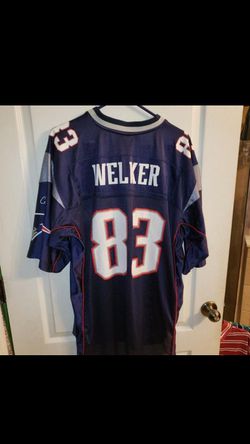 New England Patriots Football Wess Welker Jersey XL