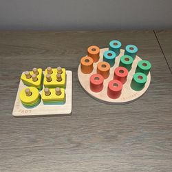 Lovevery Montessori Wooden Puzzle Toy Bundle