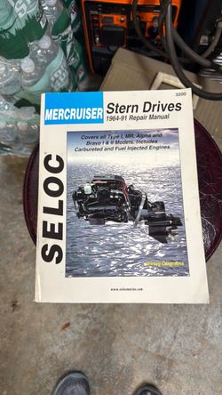Mercruiser sterndrives 1964 to 91 repair manual