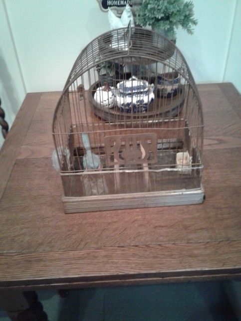 Vintage Bird Cage