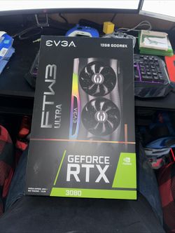 Graphics Card For Pc Nvidia EVGA GeForce RTX 3080 Non Ti FTW3 Ultra