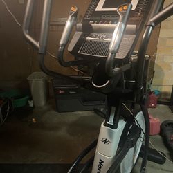 Like New NordicTrack 12.7 elite. It has all the good features.