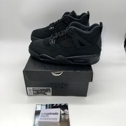 Jordan 4 Retro Black Cat (2025) (GS) (SZ6.5)