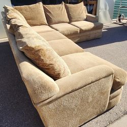 Downed Sectional Couch 