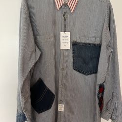 Redesigned Levi shirt, jacket size large