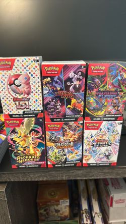 Pokemon booster bundles
