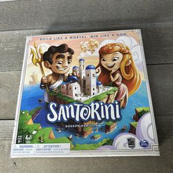 Santorini Board Game Greek Gods Strategy Game Tower Build 100% Complete 
