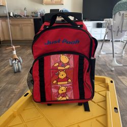 Winnie The Pooh Backpack/roller 