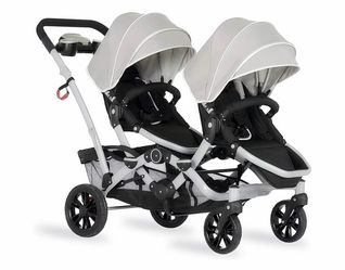 Dream On Me Track Tandem Double Umbrella Stroller