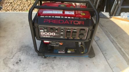 Predator 9000 Watt Generator – Like New, Barely Used