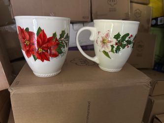 Tazas de navidad set de 4