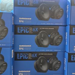 Epic Car Speakers Pro Audio 6.5 Inch 