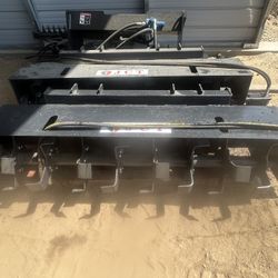 New 72” Skid Steer Rototiller Attachment