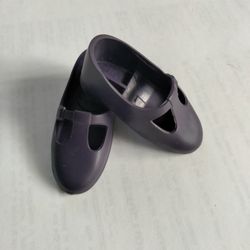 Vintage CRISSY Family & Friend Dolls  PURPLE T-Strap SHOES, MIA Dina VELVET