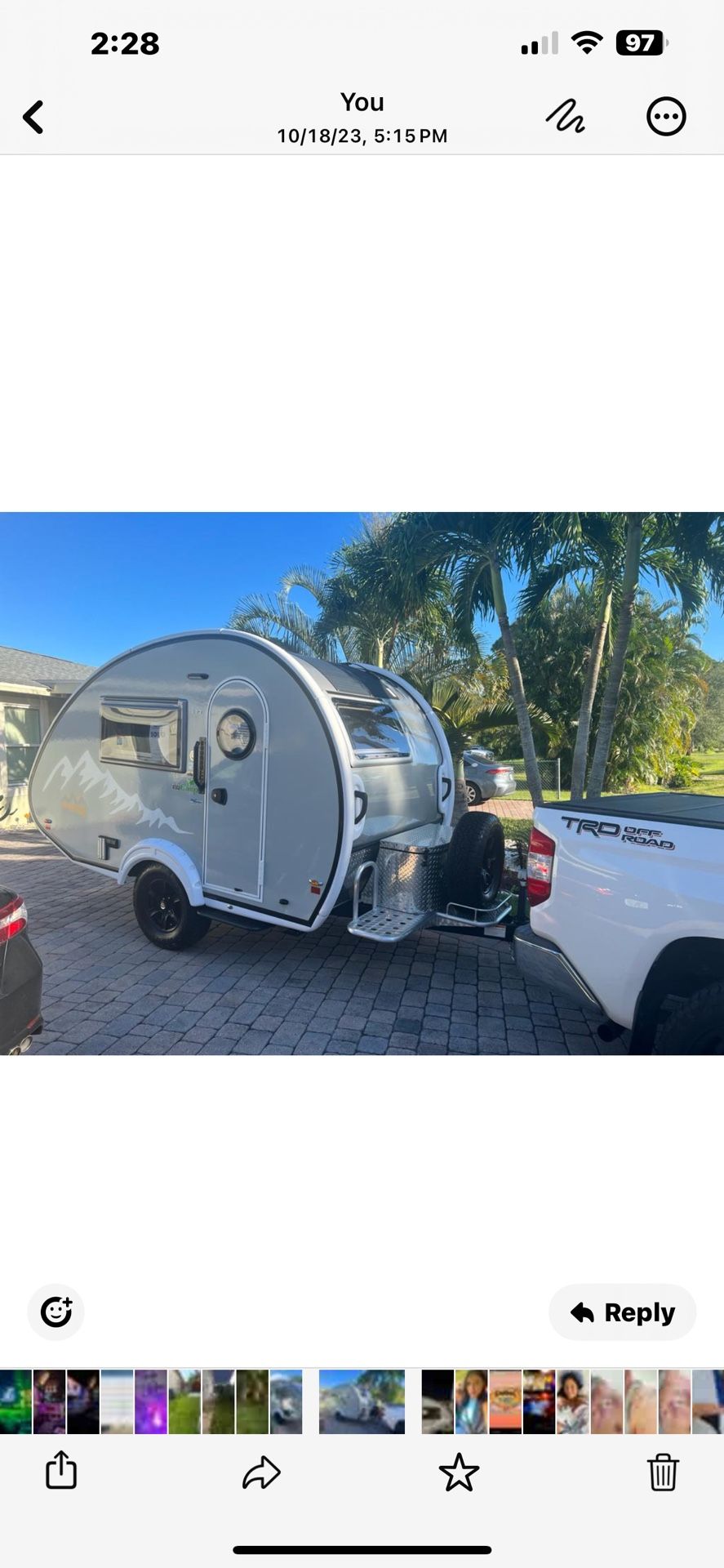 Travel Trailer Nu Camp 2023