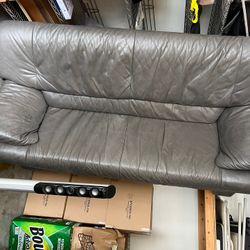 Genuine Leather Sofa 