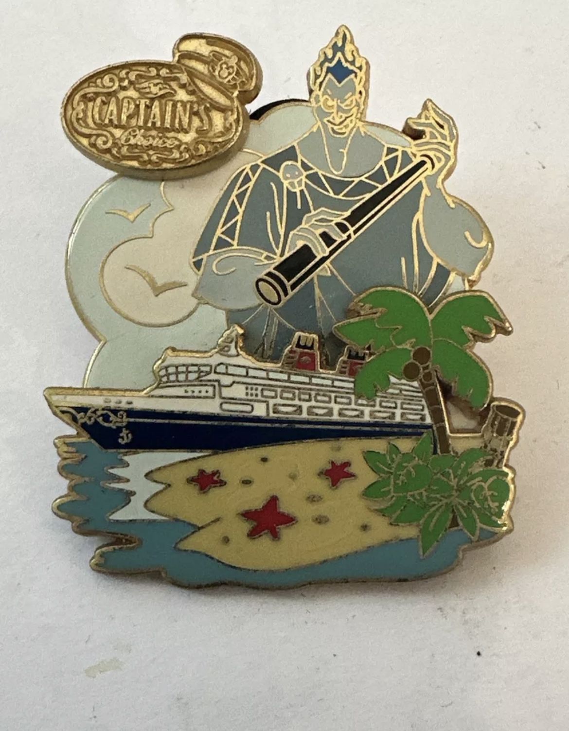 Disney Cruise Line DCL Captains Choice Pin Hades LE 1000