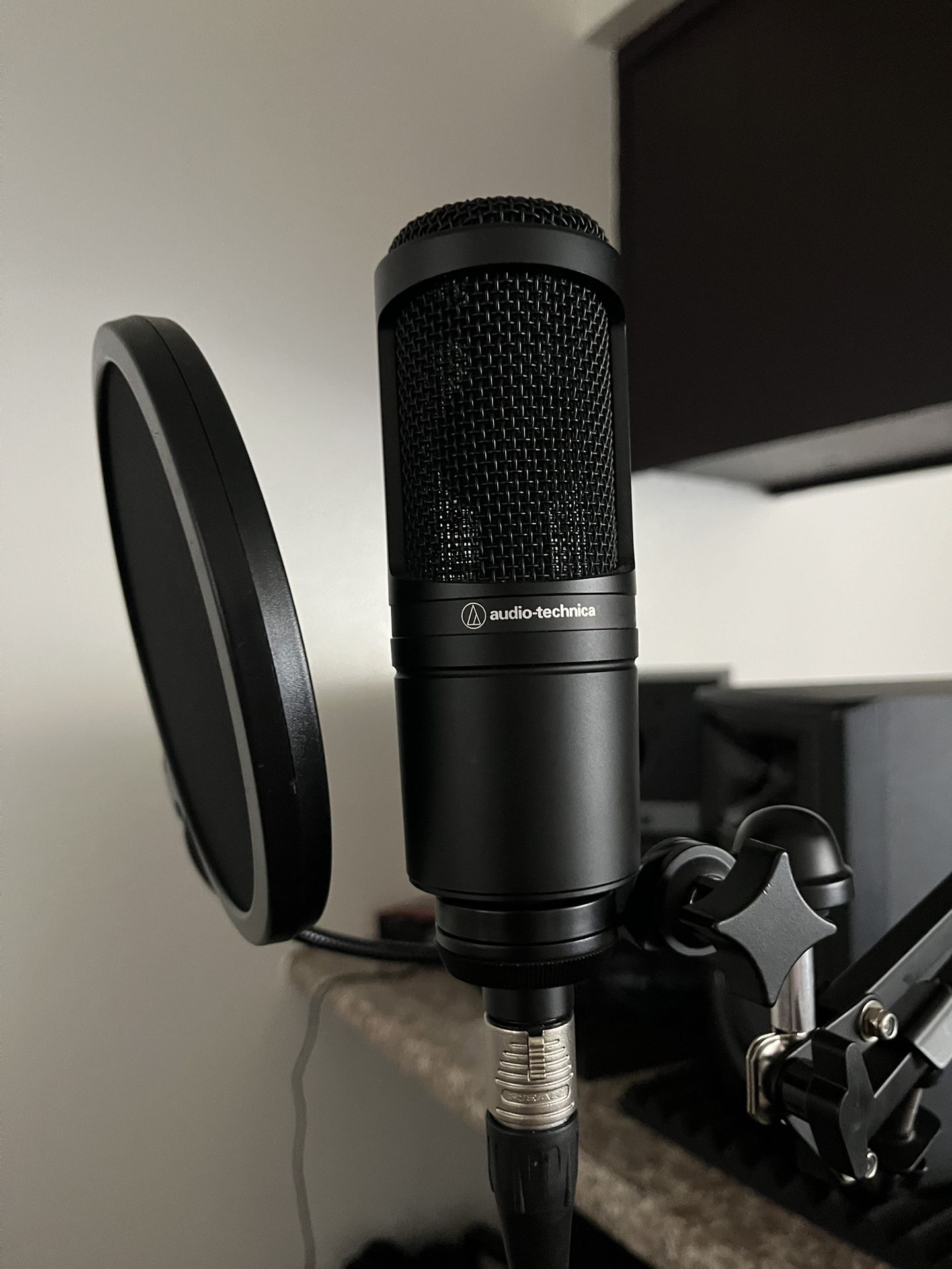 Audio Technica P48 Mic And Stand
