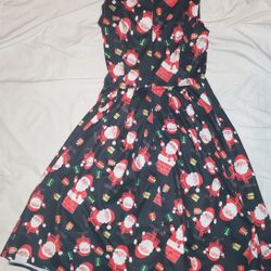 Festive Santa Claus holiday dress