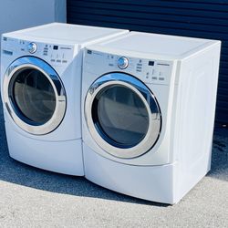 💪 Maytag Performance Front Load Washer Electric Dryer Set Heavy Duty FREE DROP OFF
