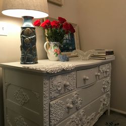 White Dresser (Renovated Antique)