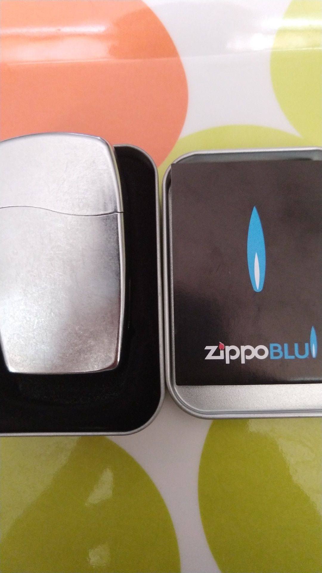 Brand New Zippo Blu