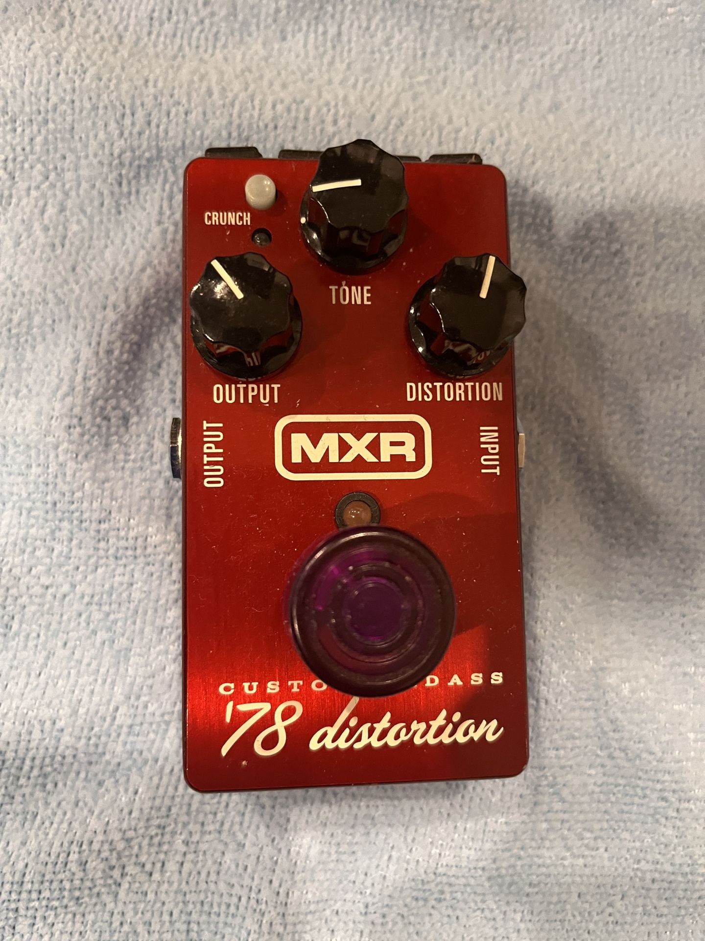 MXR 78 Distortion Guitar Pedal