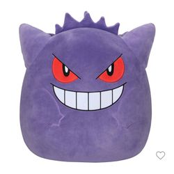 Pokemon Gengar Squishmallow NWT 20"