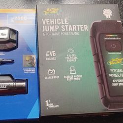 Chi Hair Straightener+ Car Jump Starter 