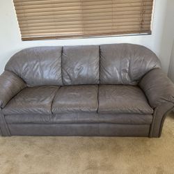 Leather Sofa 