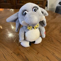 Super Cute Singing Roller Skating Musical Elephant - Chantilly Lane Musicals - Excellent Condition 