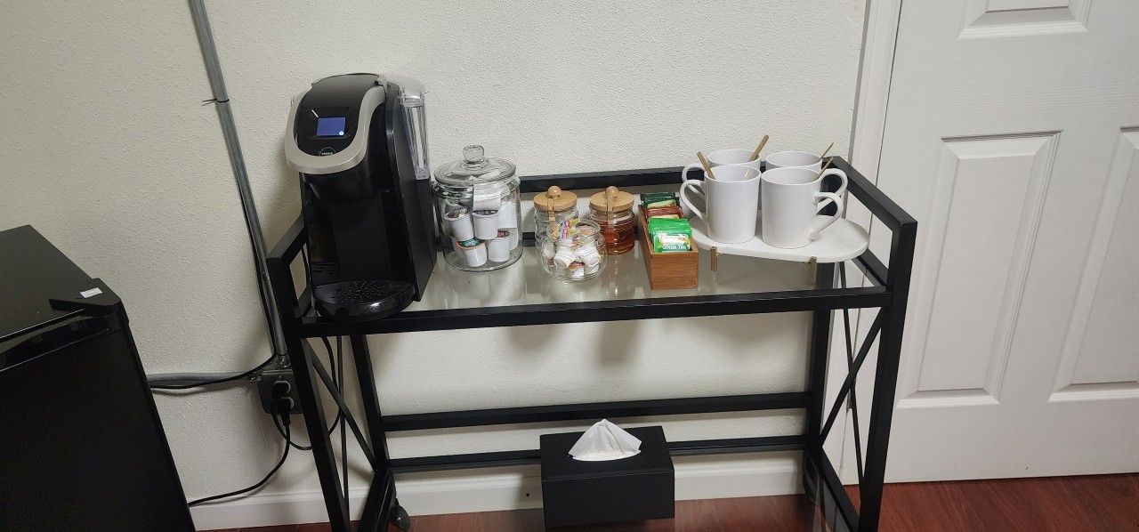 Black Bar Cart