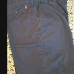 Navy Blue Polo Ralph Lauren Shorts - Size 38
