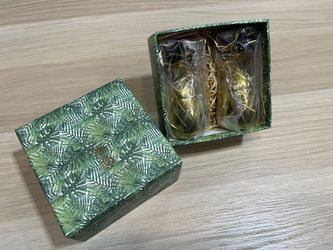 The Pineapple Co Brass Shot glasses