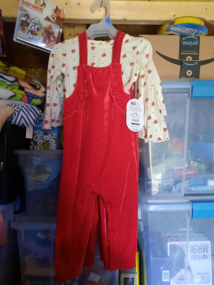 Wonder Nation Iverall And Bodysuit Outfit