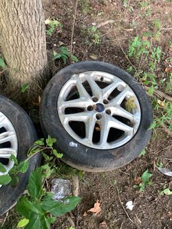 Ford Alloy Wheels with Tires