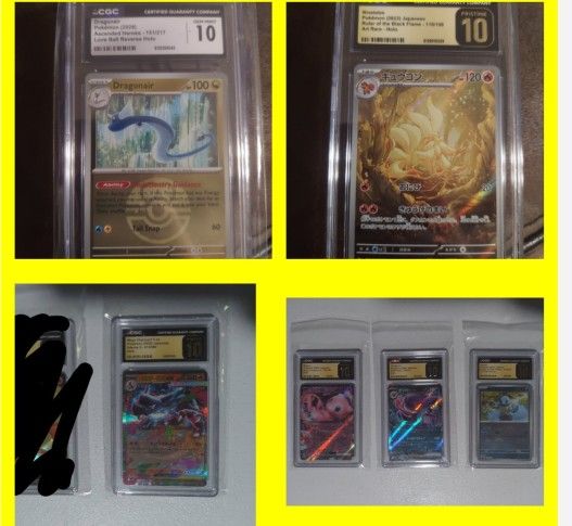 Graded Japanese Pokemon Cards