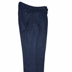 Polo Golf Men's Navy Pleated Chino Pants