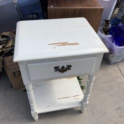 Beautiful Little Cabinet Nightstand Table 