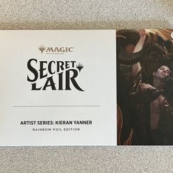 Magic The Gathering Secret Lair Artist Series:Kieran Yanner Rainbow Foil Edition (sealed)