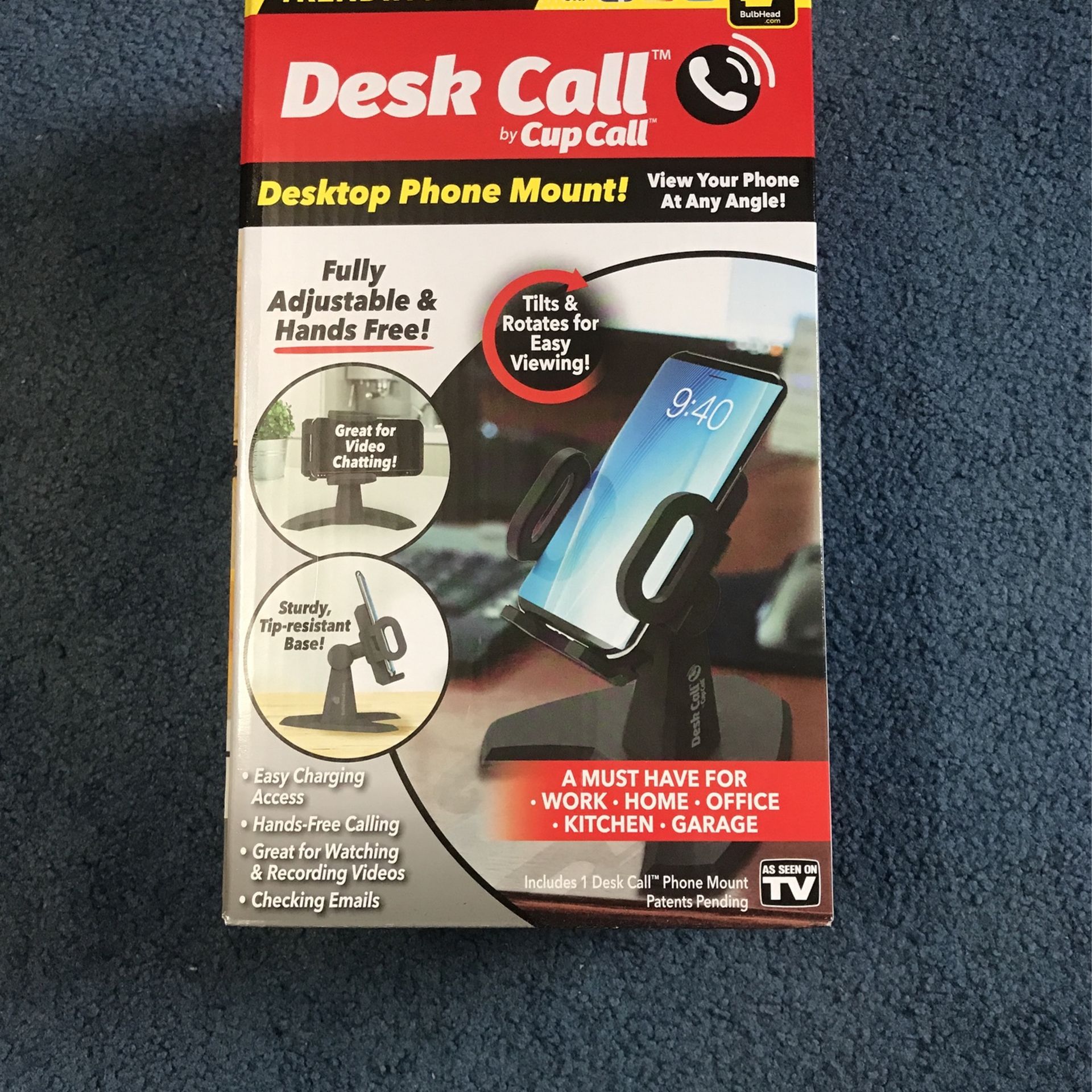Desktop Phone Mount $9.99/- (As Seen On TV)