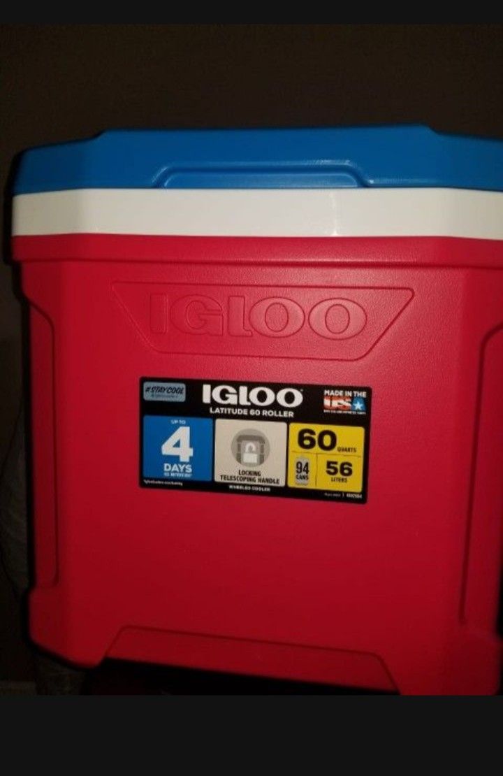 Igloo Rolling 60 Qt Cooler
