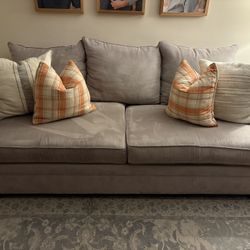 Sofa Set. Couch, Oversized Chair And ottoman 