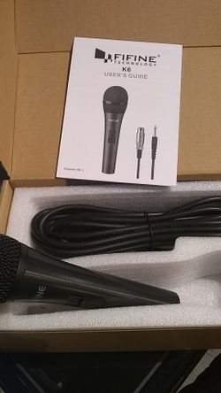Fifine micrófono con cable